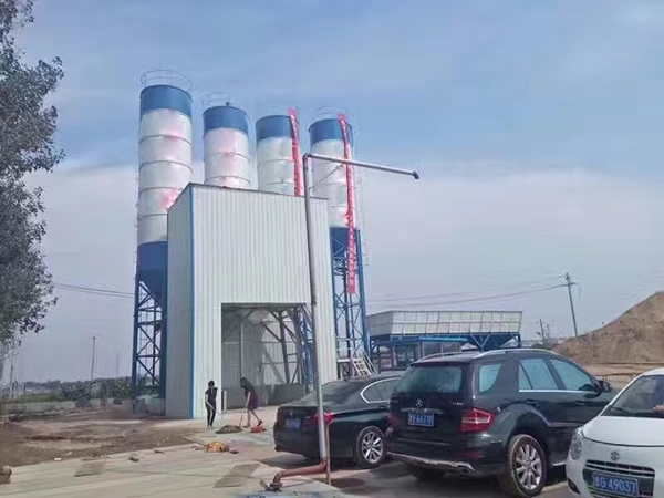 混凝土攪拌站HZS75